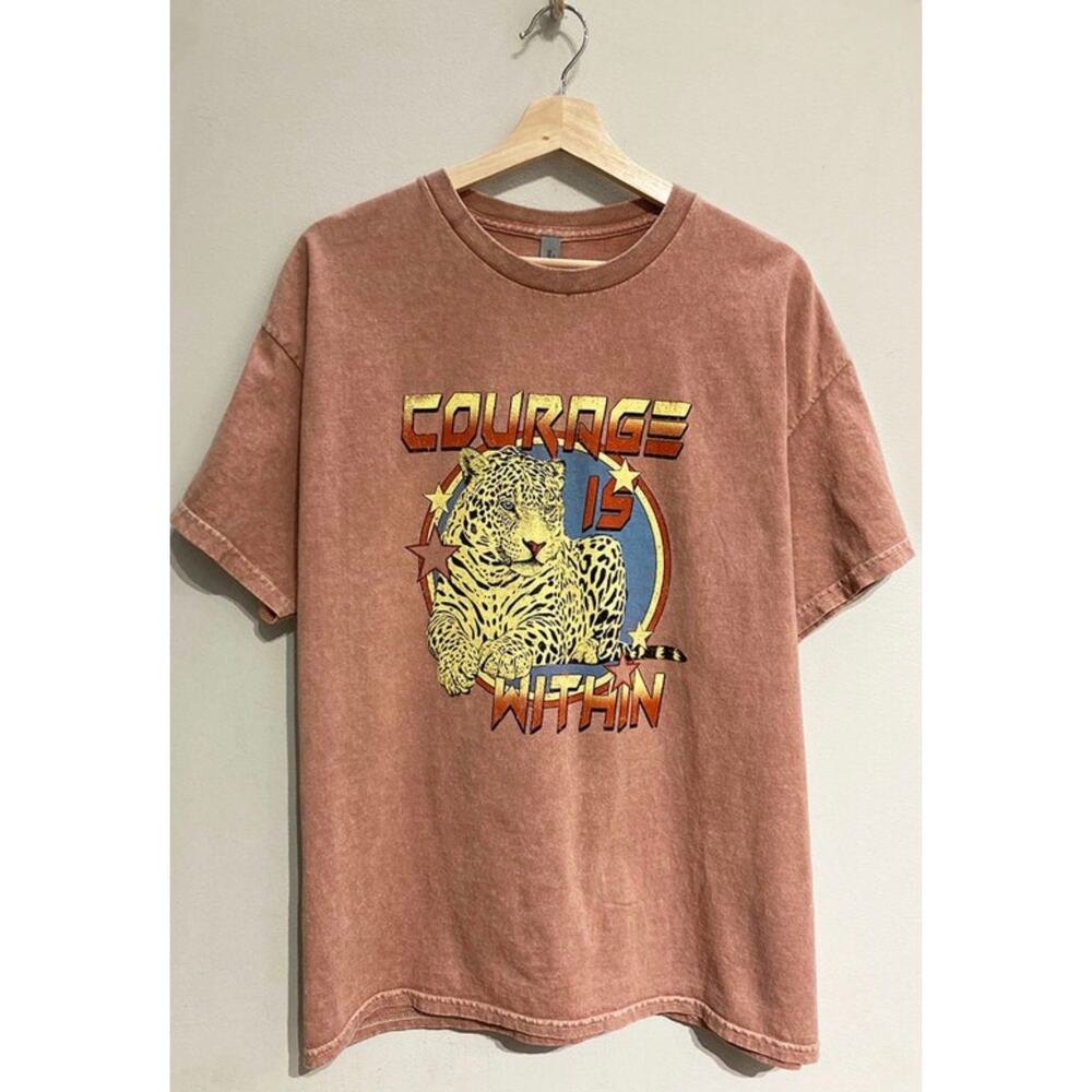 NWOT Courage Within Graphic Tee